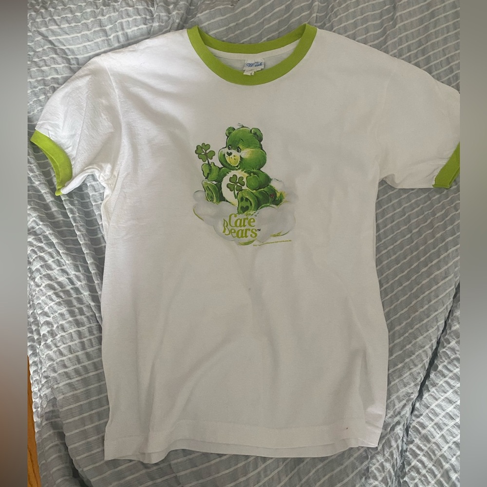 2002 Rare EUC Care Bears Adult Large Ringer T-Shirt
